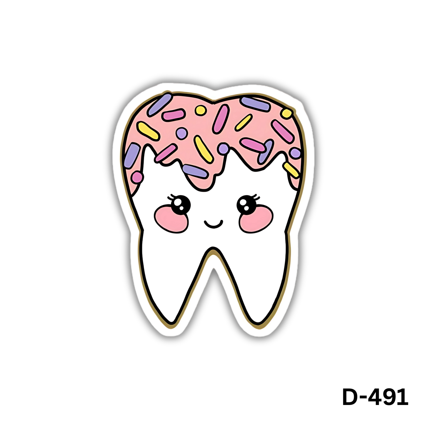 Sweet Tooth sticker(D-491)