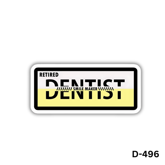 DENTIST sticker(D-496)