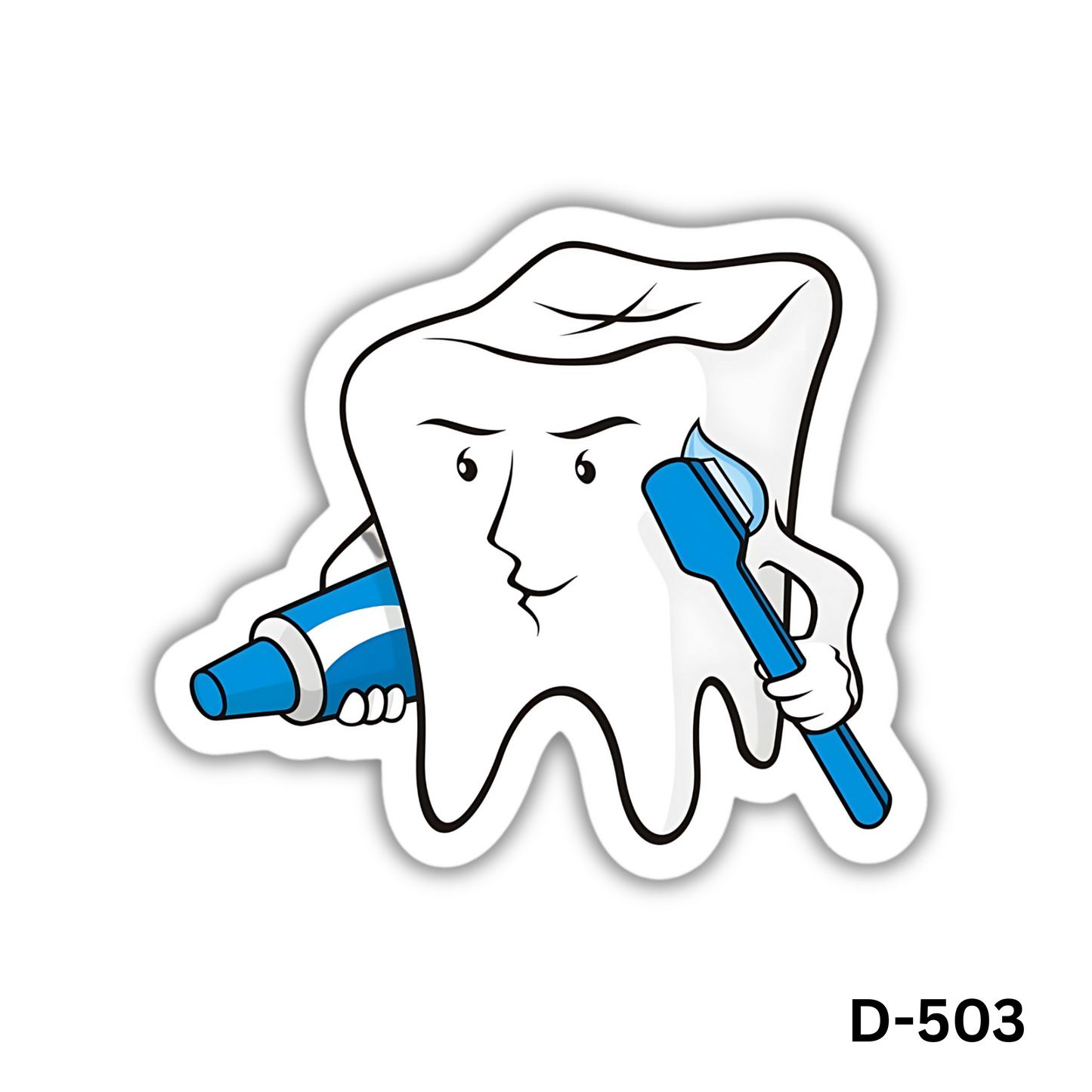 Tooth protected Sticker(D-503)