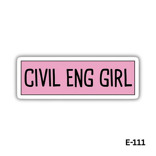 Civil Eng Girl (E-111)