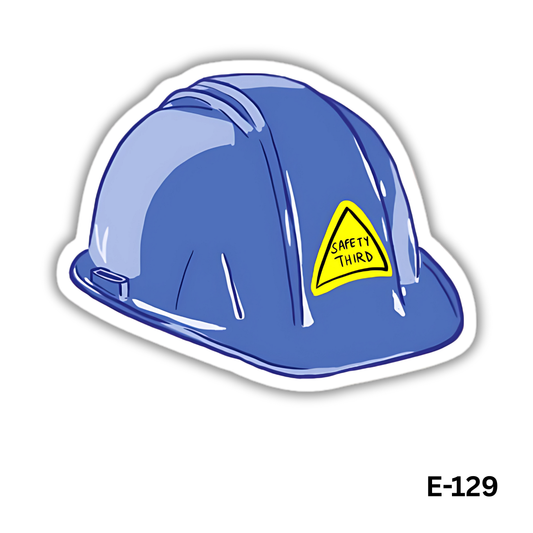 Blue Safety Helmet (E-129)