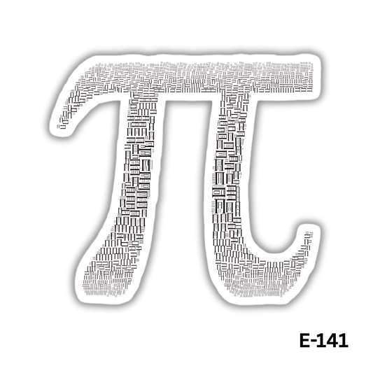 Pi Sticker (E-141)