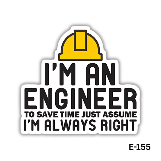 Engineer Sticker (E-155)