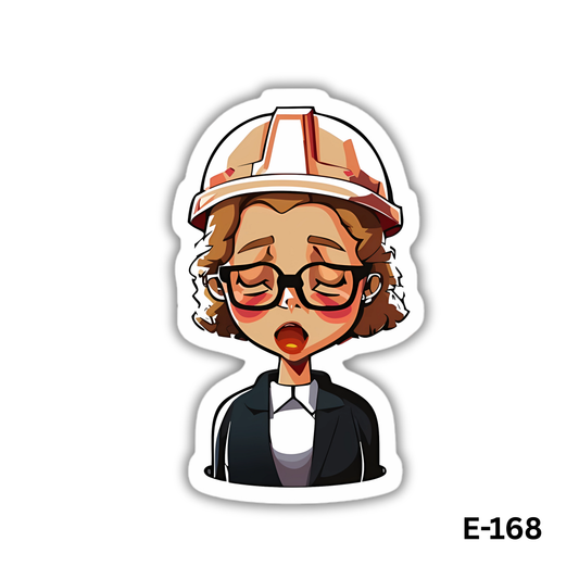 Tired Engineering Girl (E-168)