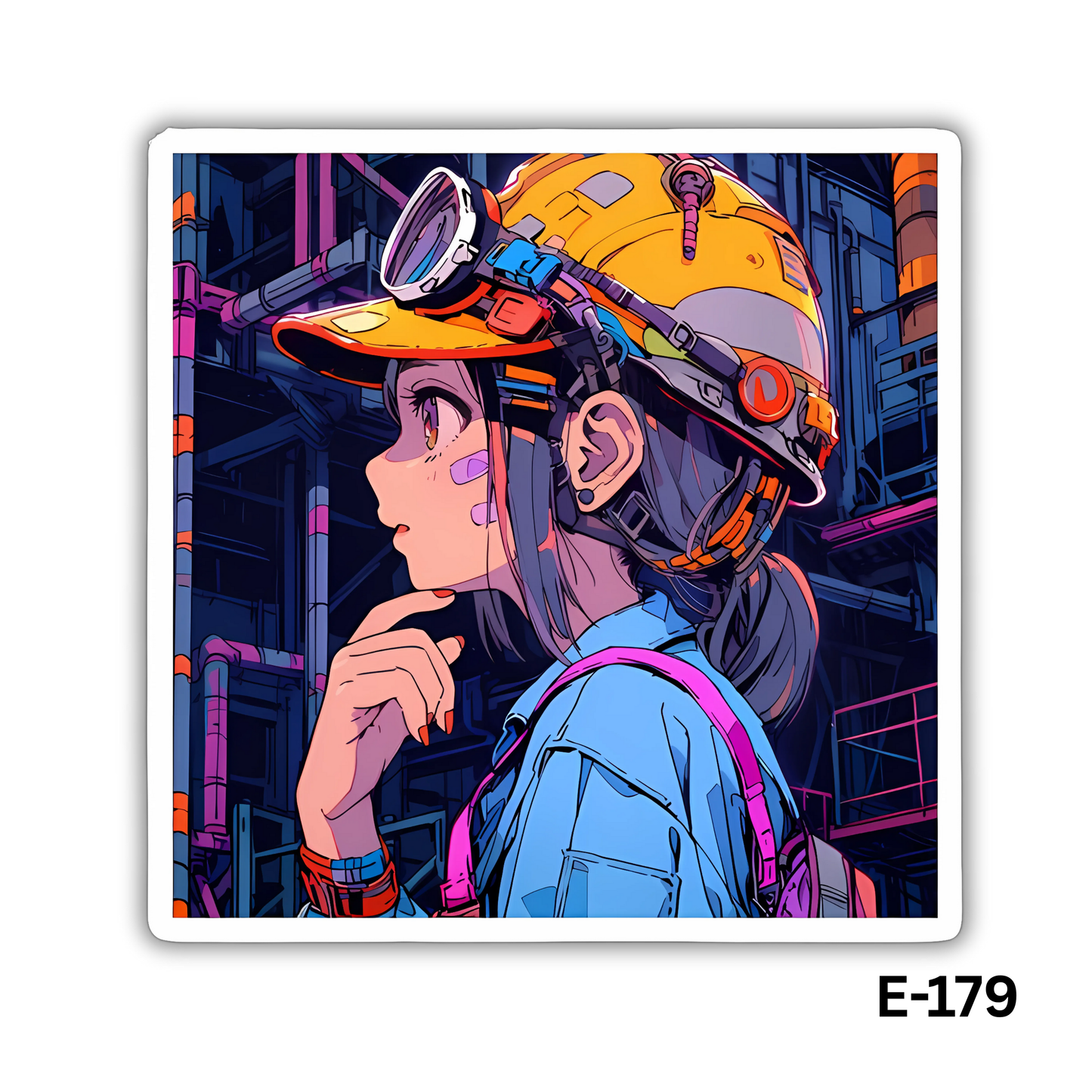 Engineer Anime Girl (E-179)