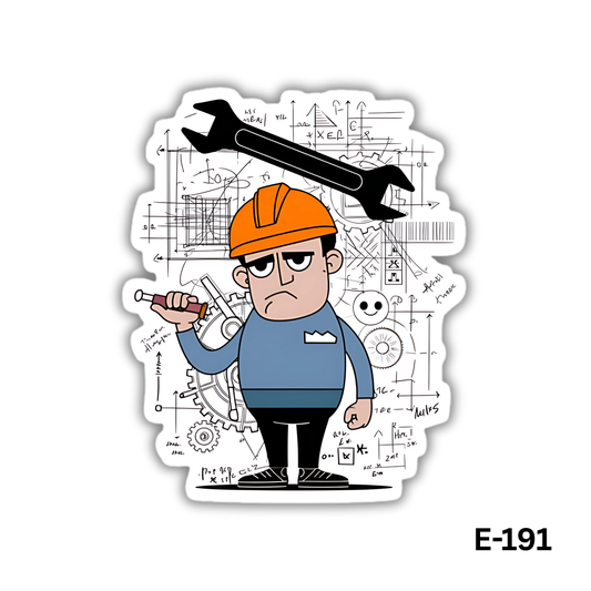 Engineer Sticker (E-191)