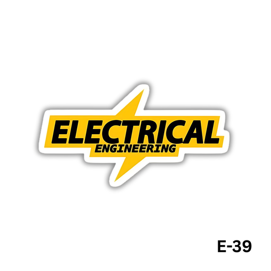 Electrical Engineering Sticker (E-39)