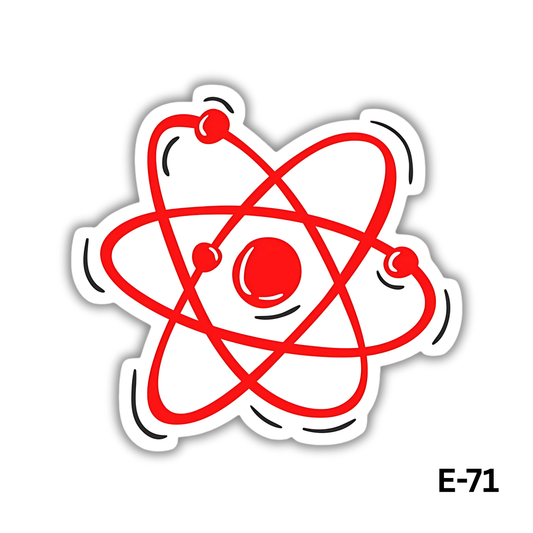 Atom sticker(E-71)