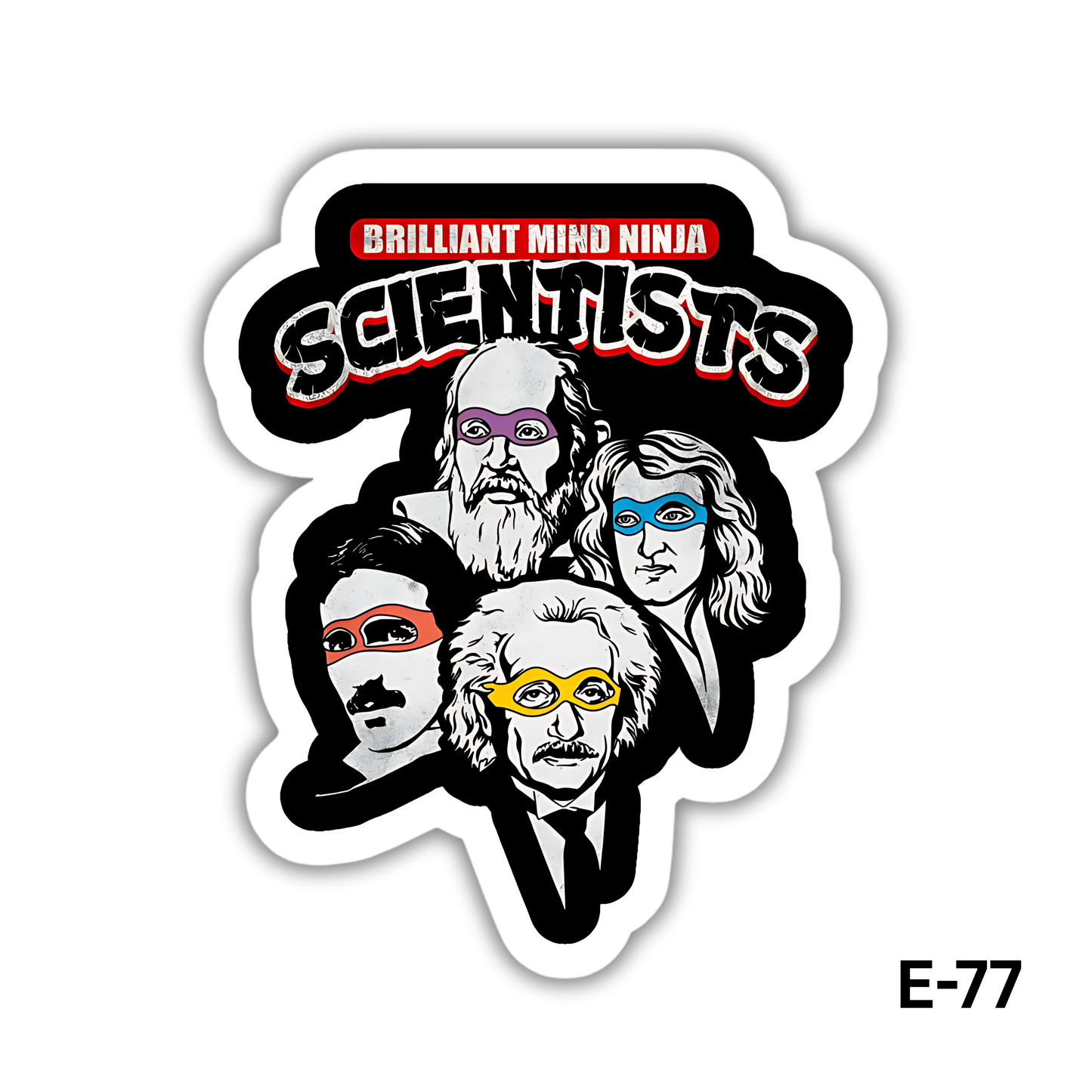 SCEINTISTS sticker(E-77)