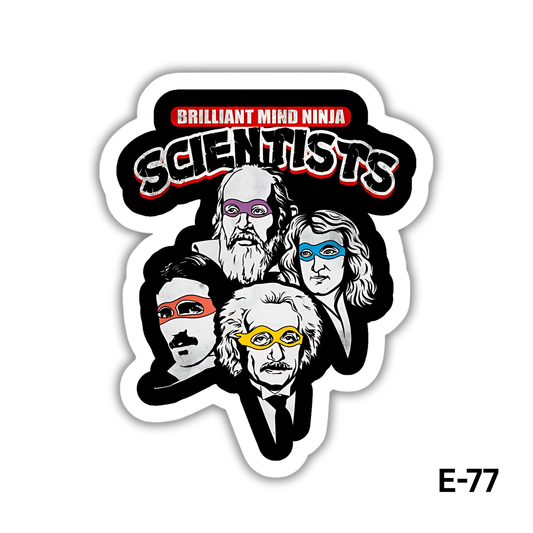 SCEINTISTS sticker(E-77)