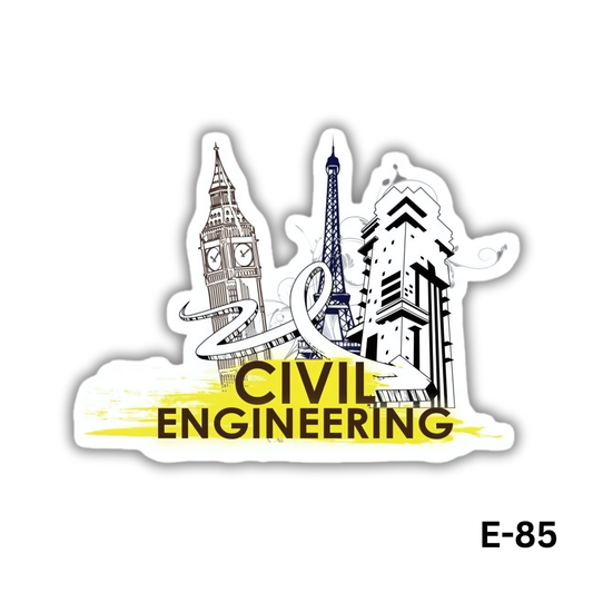 CIVIL ENGINEERING sticker(E-85)