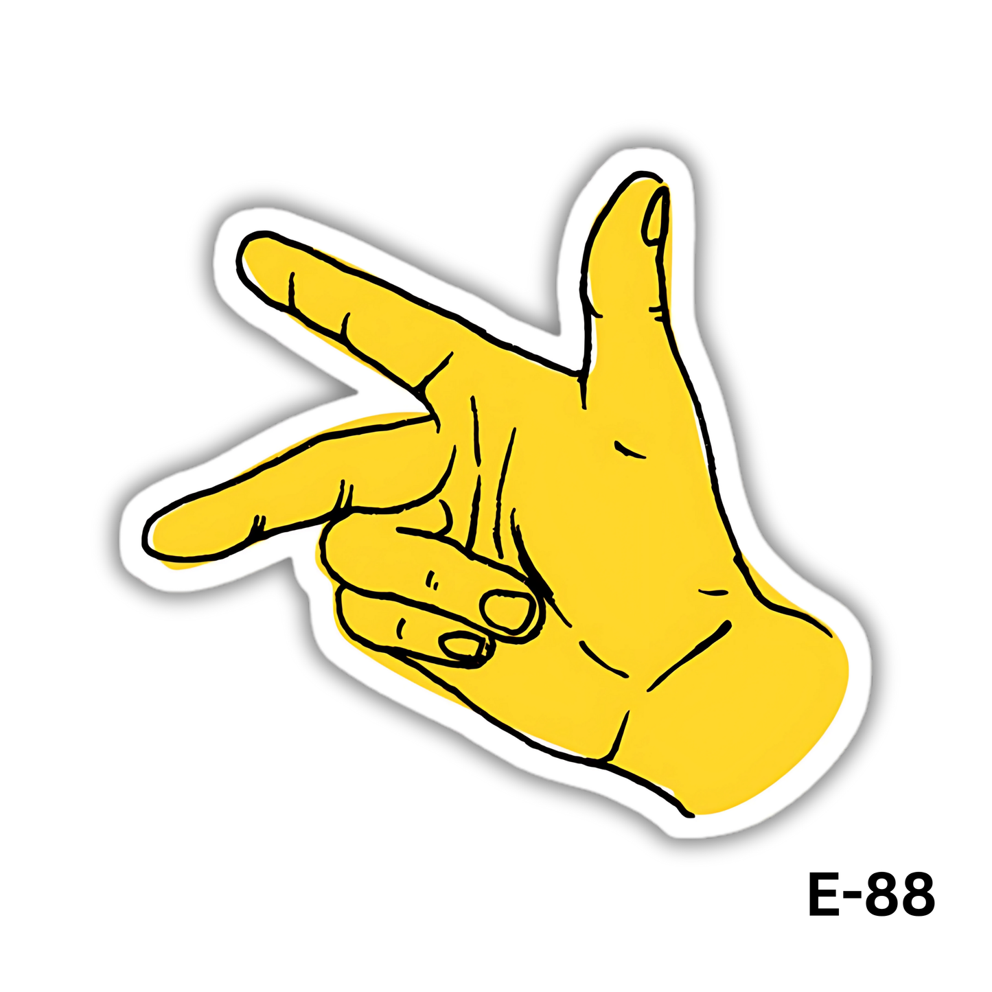 Right Hand Rule sticker(E-88)