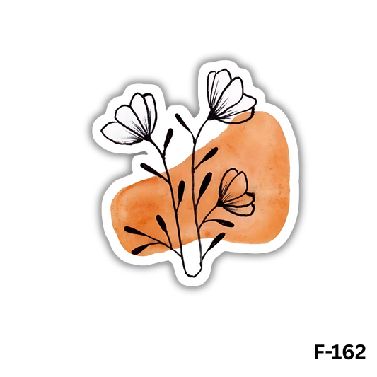 Minimalist floral design(F-162)