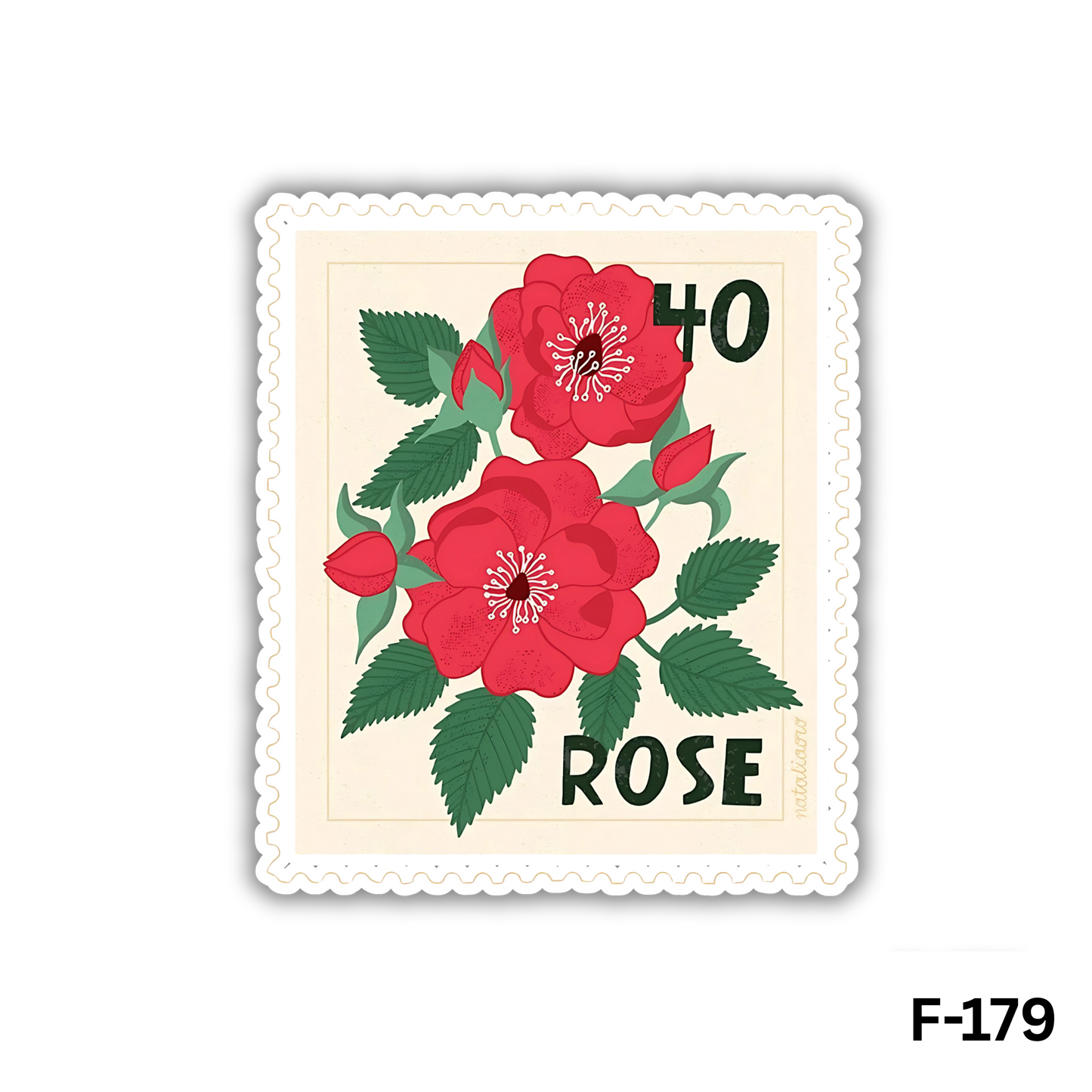 Red Roses sticker(F-179)