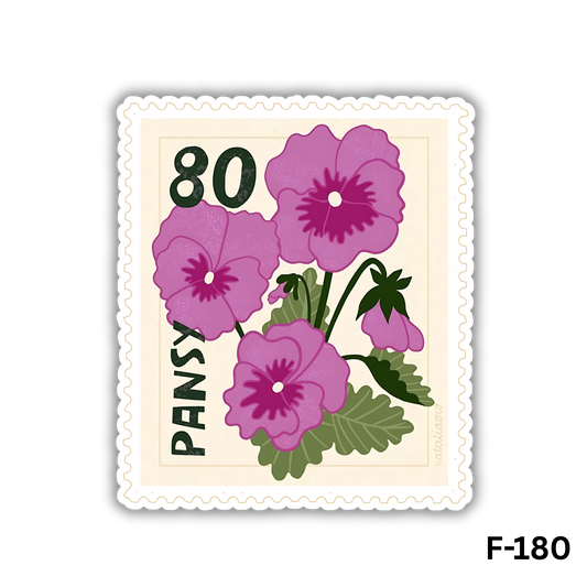 Purple Panisis Flowers(F-180)