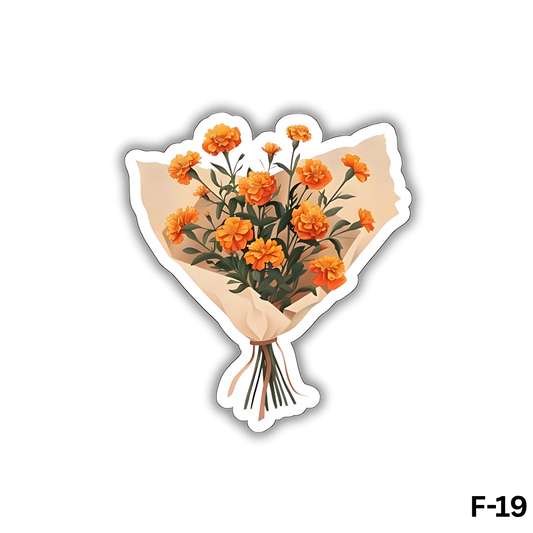 Bouquet of Marigold Flowers(F-19)