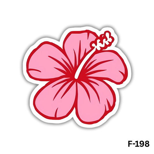 Pink Hibiscus Flower(F-198)