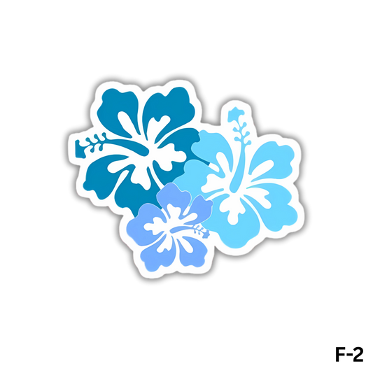 Blue Hibiscus Flower(F-2)