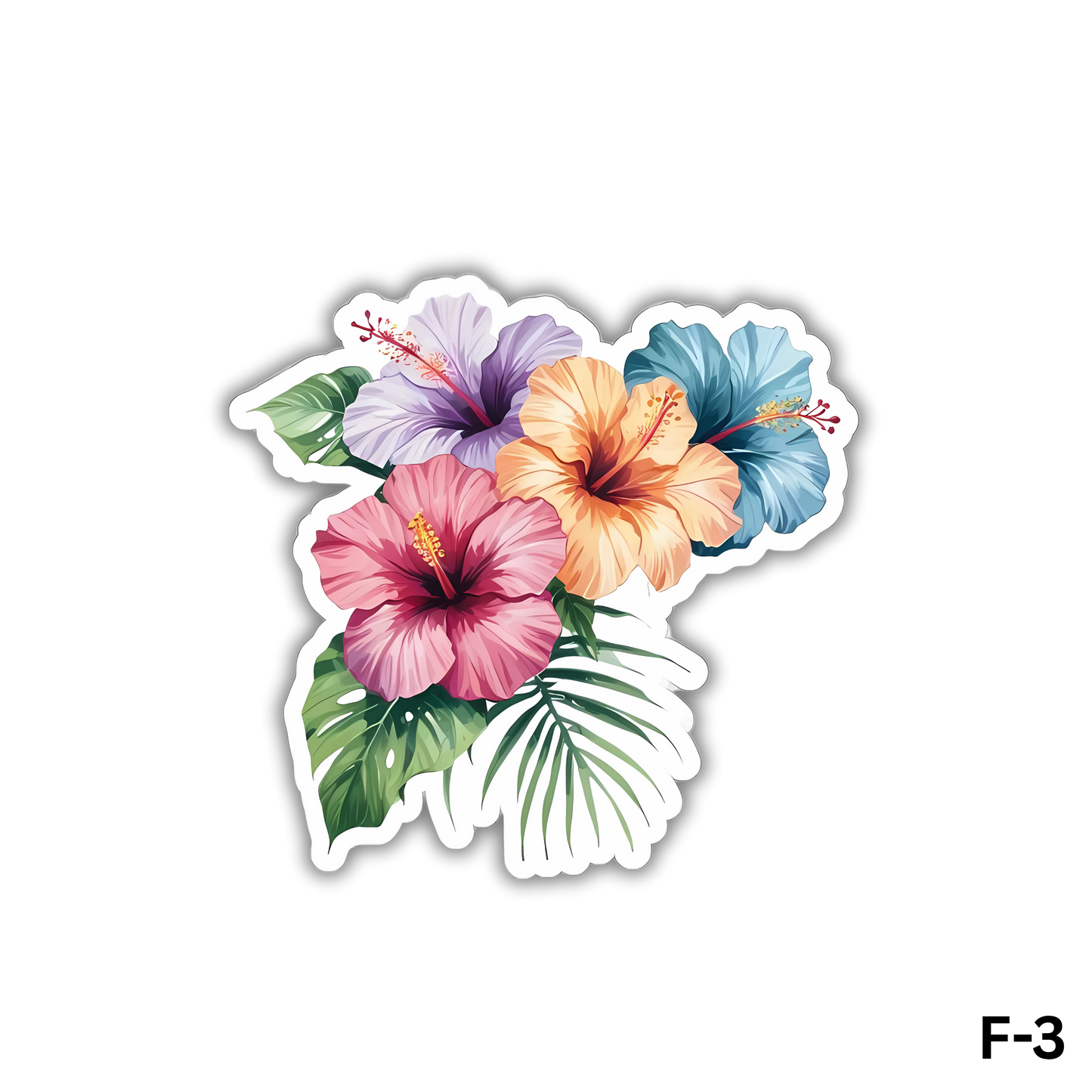 Colorful Hibiscus Flowers(F-3)