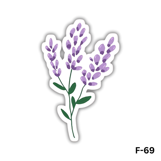3 Lavender Flowers(F-69)