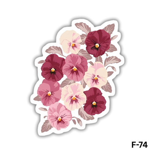 Magnolia sticker(F-74)