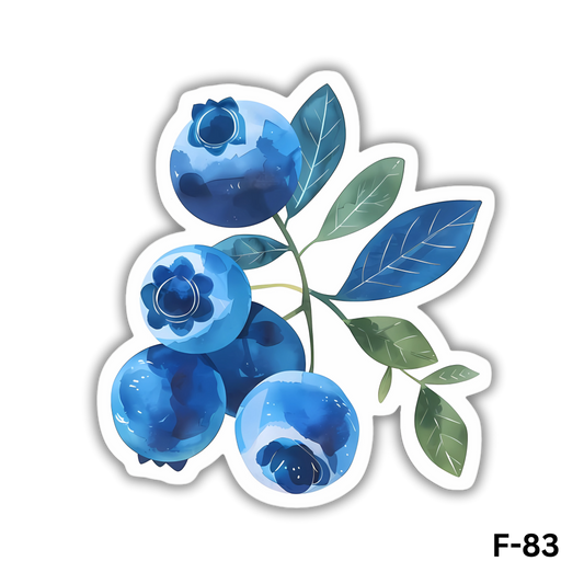 Blueberries Sticker(F-83)