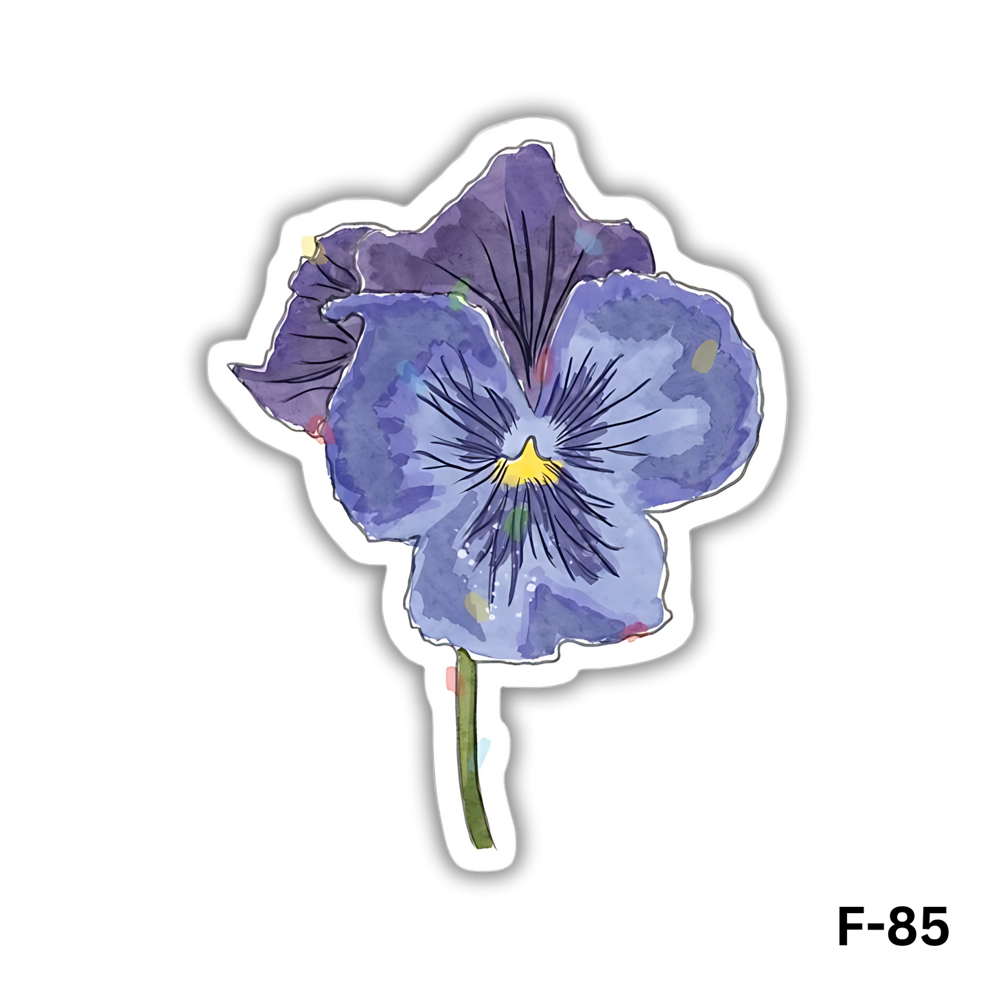 Pansy Sticker(F-85)