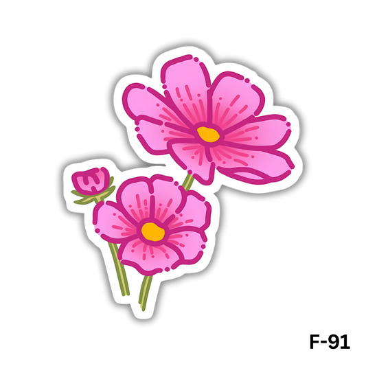 Pink cosmos flower(F-91)