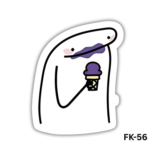 flork eating ice cream (FK-56)