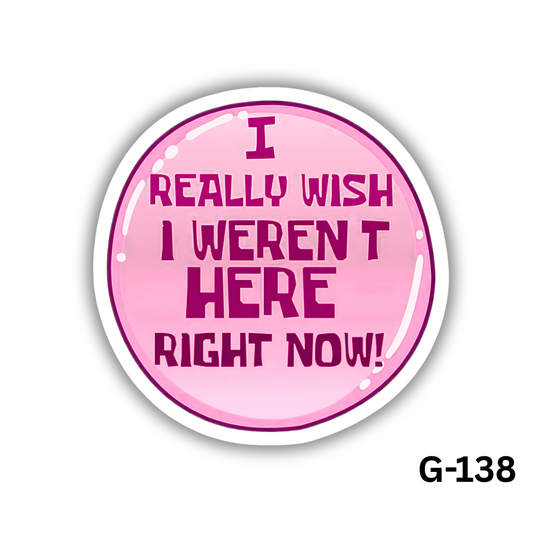 Hating Work Sticker(G-138)