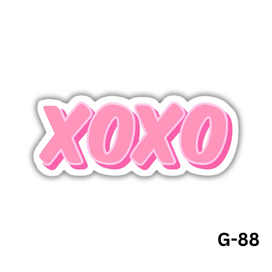 XOXO Sticker (G-88)