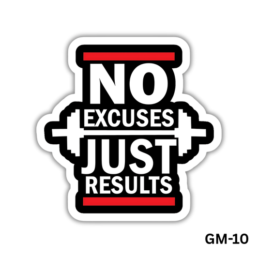 No Excuses Just Results (GM-10)