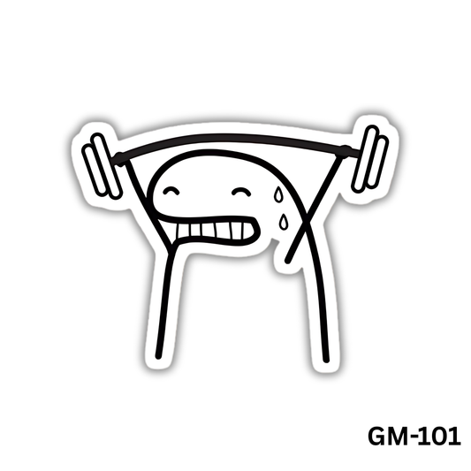 Florkofcow Gym Sticker (GM-101)