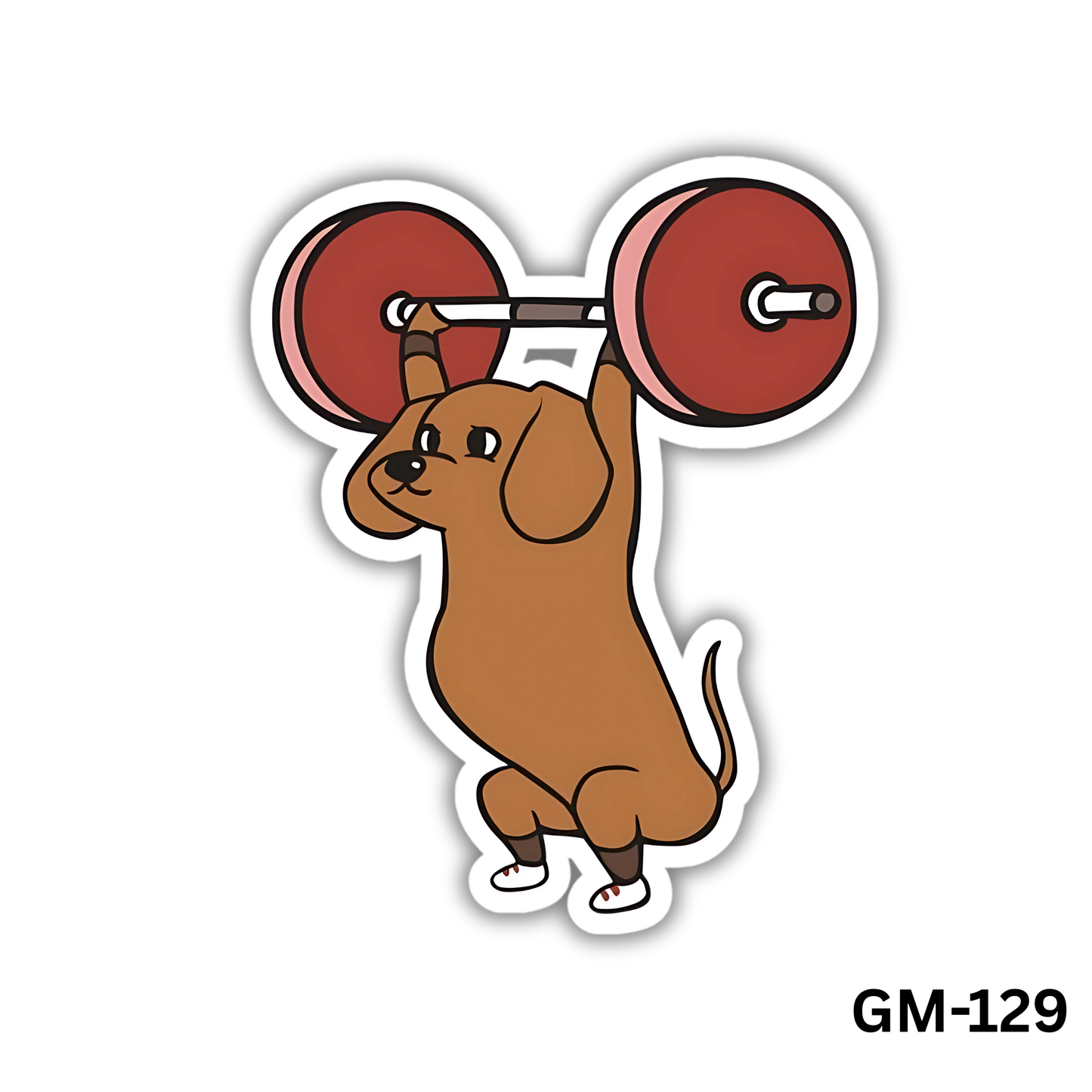 Dog weightlifting (GM-129)