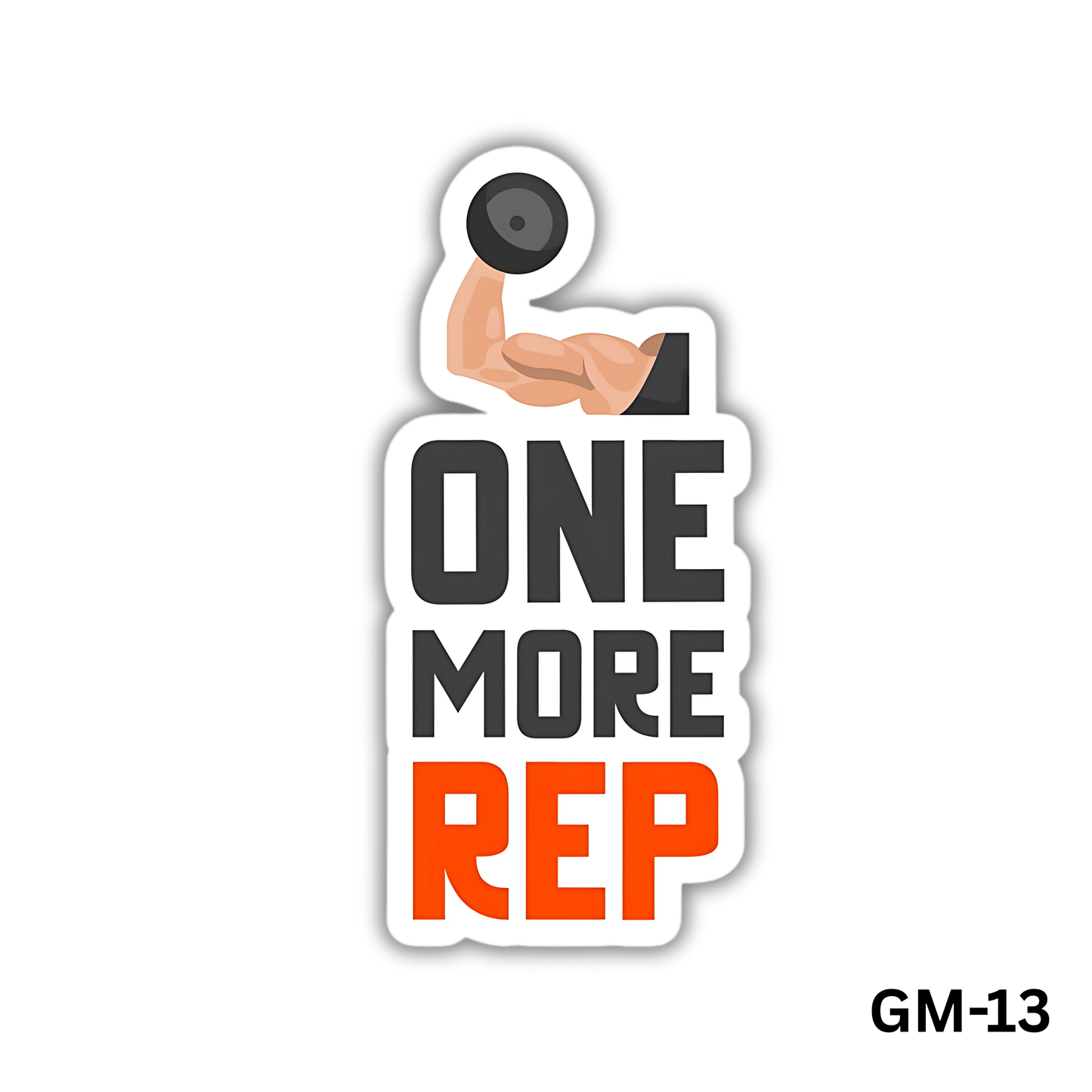 One More Rep Gym Sticker(GM-13)
