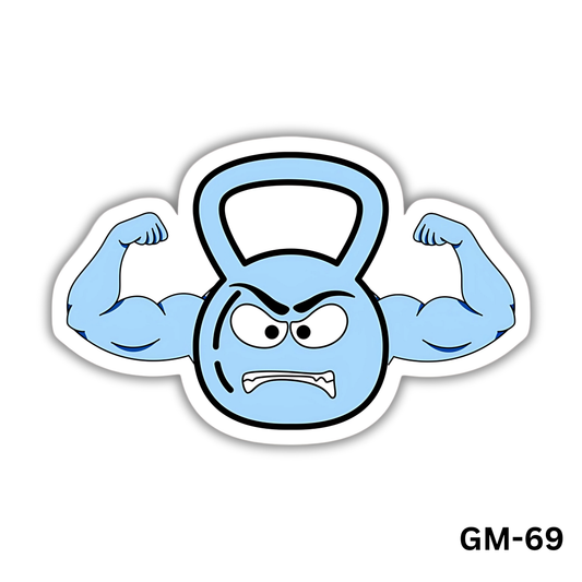 Muscled Kettlebell Gym Bro (GM-69)