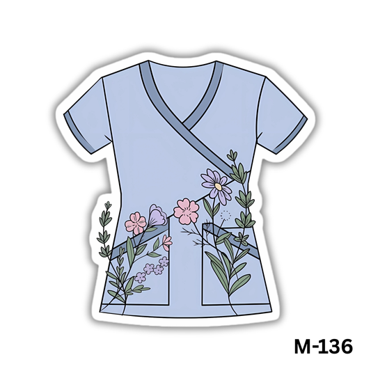 Light Blue Scrub(M-136)