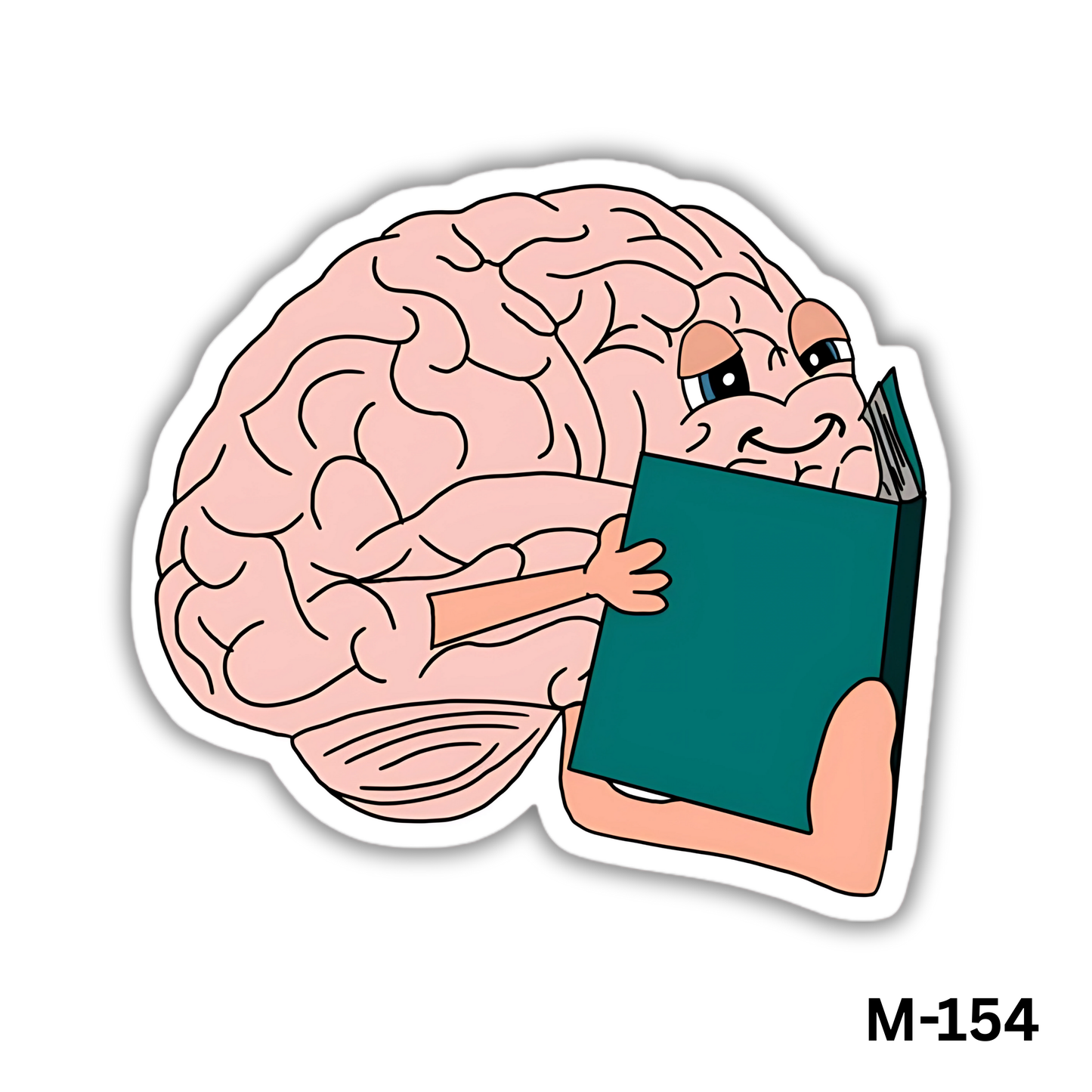 Brain Reading a book(M-154)