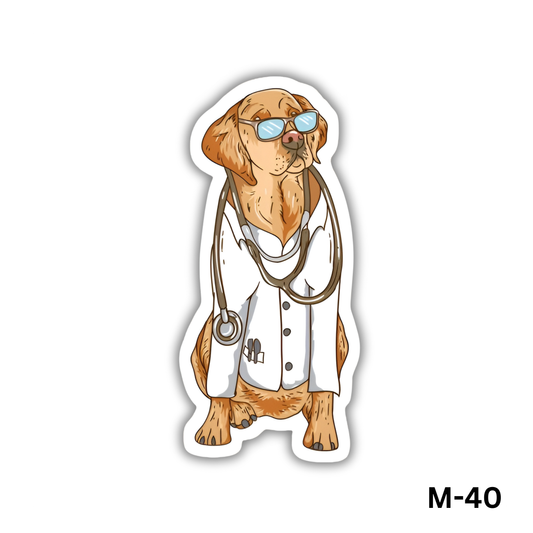 Dogtor Pets Veterinarian Doctor(M-40)
