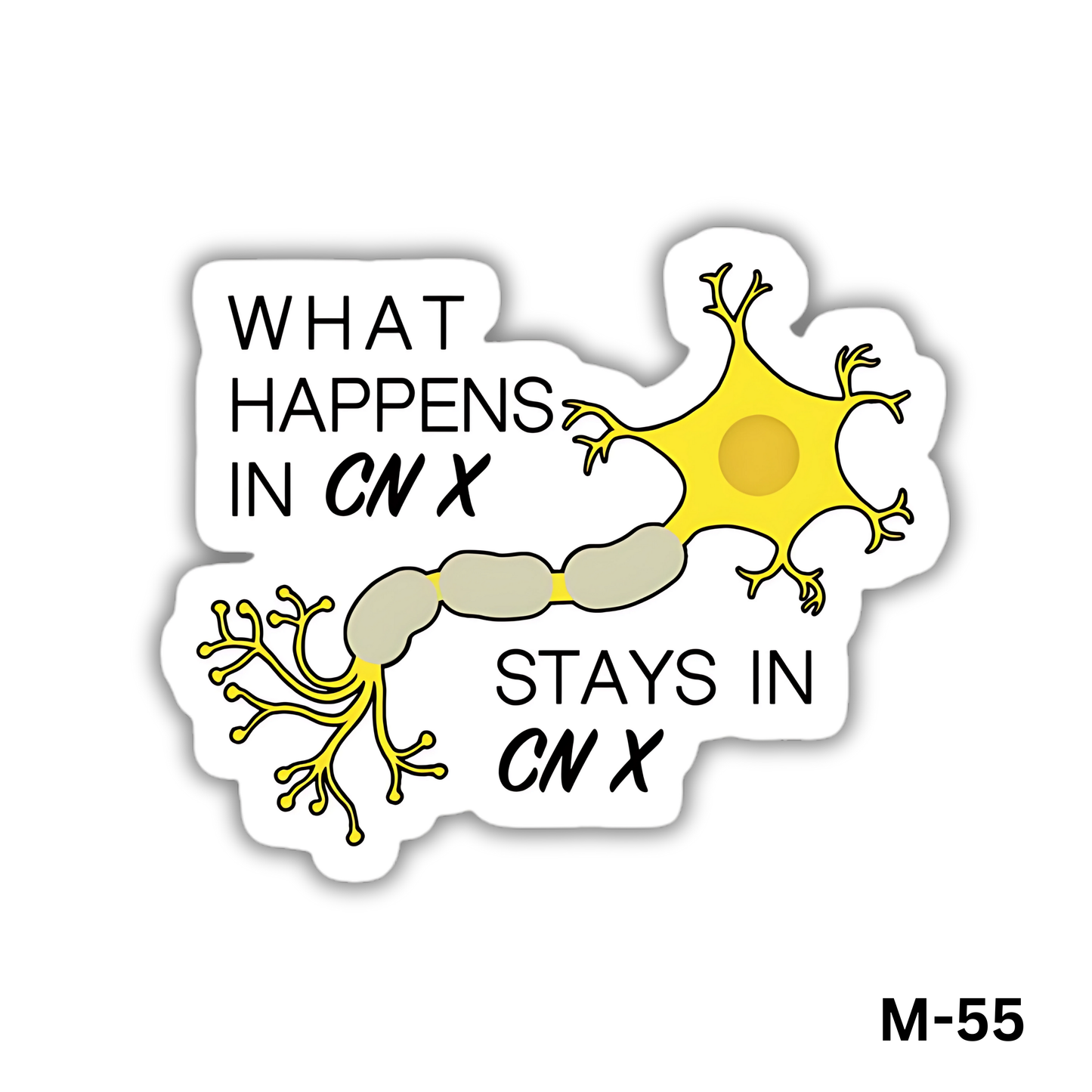 What happes in CN X stays in CN X(M-55)