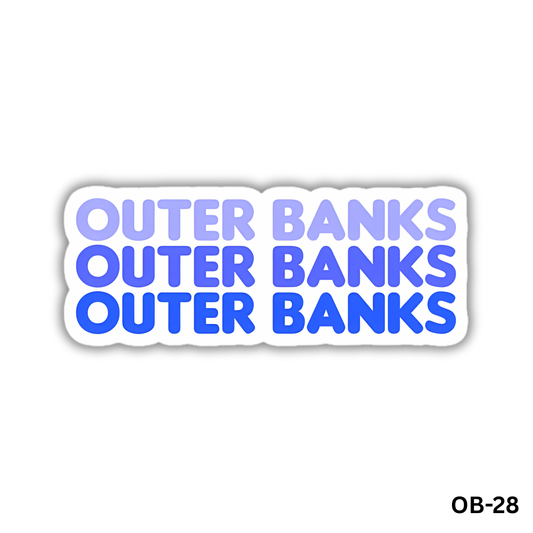 Outer Banks Blue fonts(OB-28)