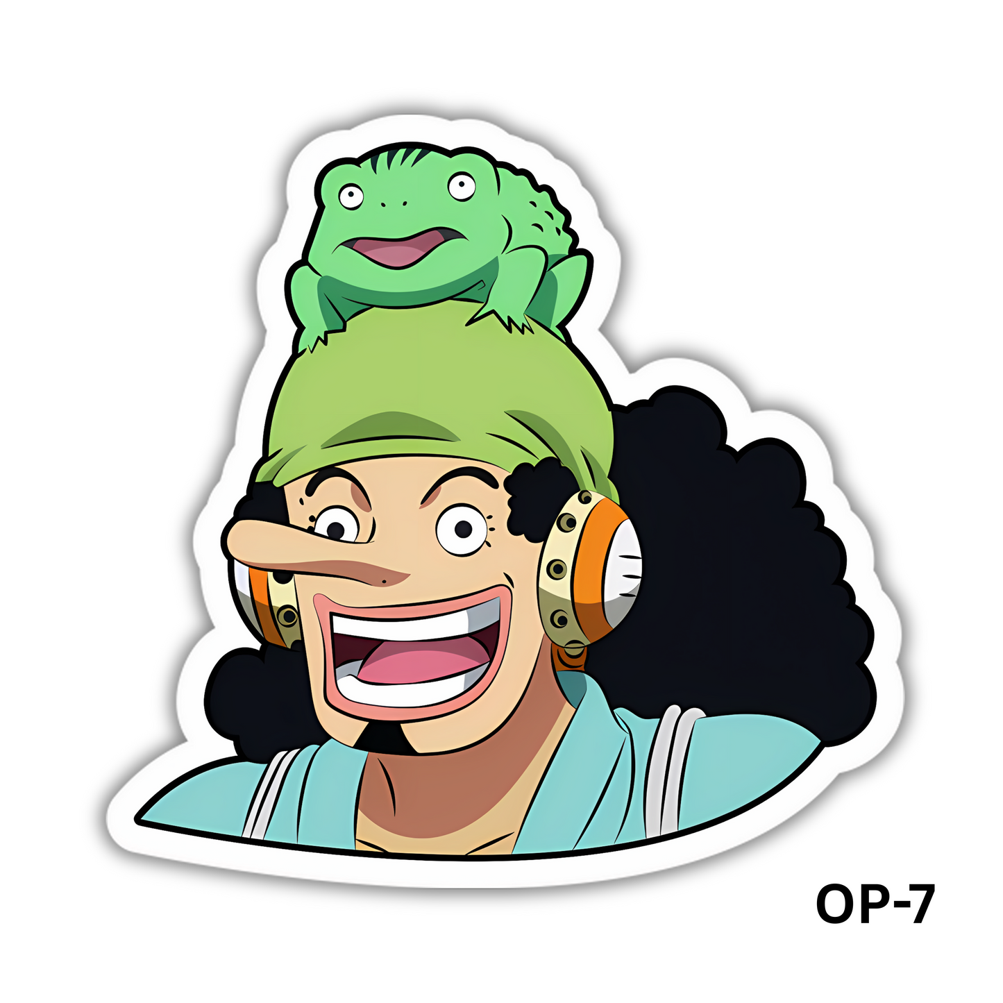 One Piece Usopp and Frog (OP-7)