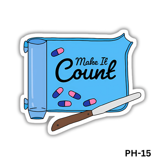Make It Count sticker(PH-15)