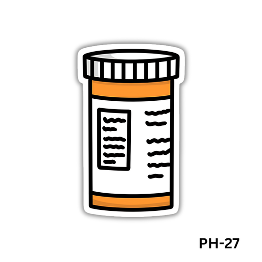 Prescription Bottle sticker(PH-27)