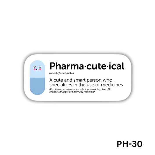 Pharma-cute-ical sticker(PH-30)