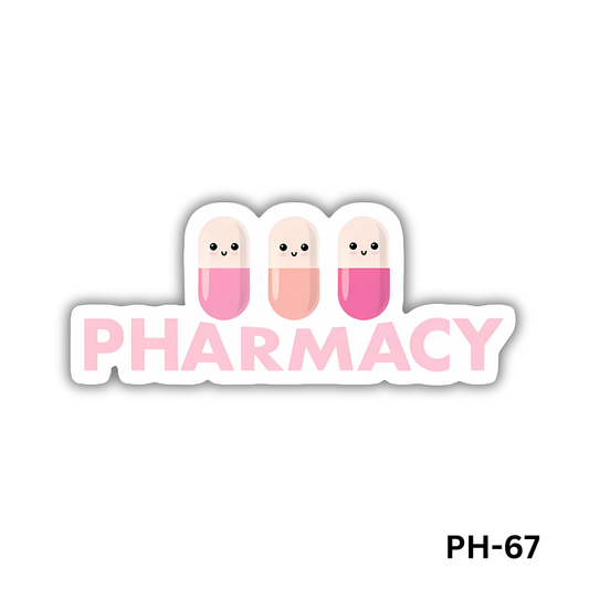 Pink PHARMACY with Pills(PH-67)