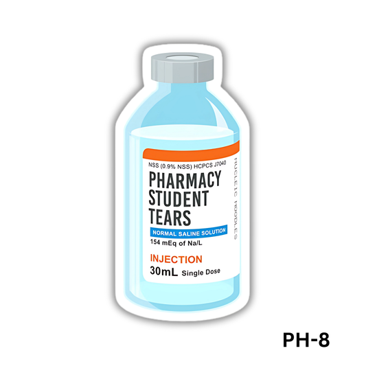 PHARMACY STUDENT TEARS sticker(PH-8)