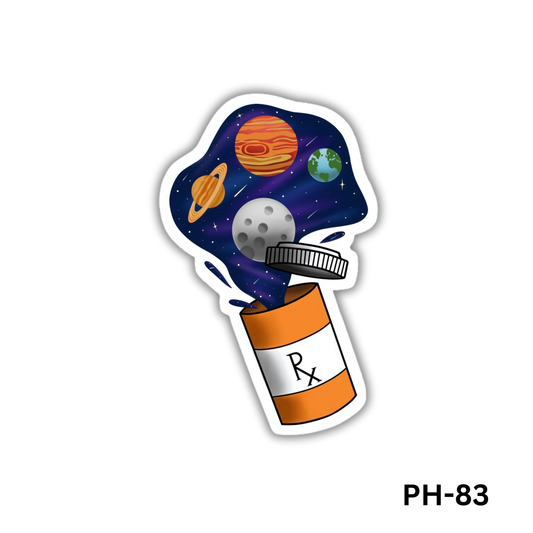 Space Pills sticker(PH-83)