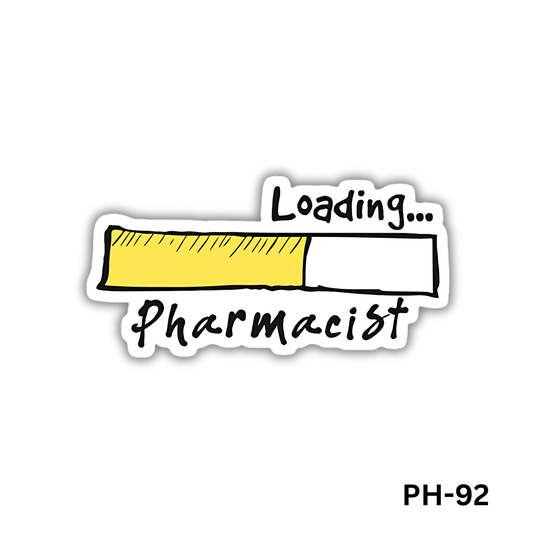 Pharmacist loading sticker(PH-92)