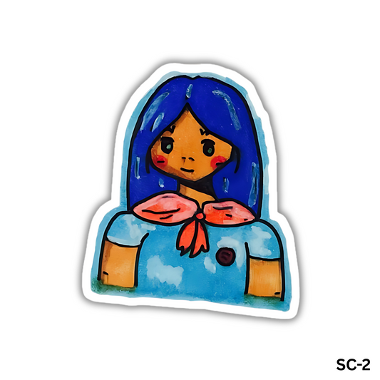 girl with a foulard(SC-2)